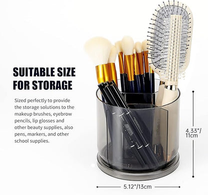 Makeup Brush Holder Organizer, Rotating Makeup Organizer - Image 2