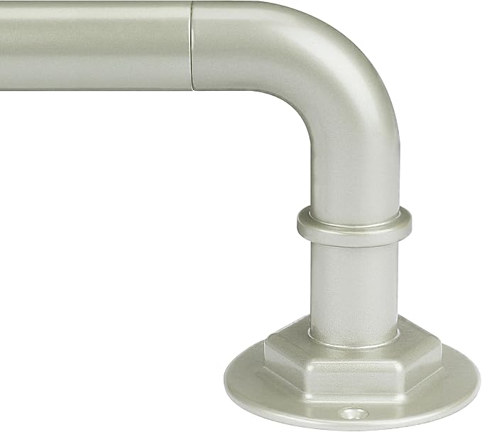 Byondeth Curtain Rods for Windows 16 to 120 Inches Adjustable Blackout Wrap by Byondeth