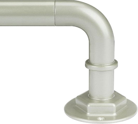 Byondeth Curtain Rods for Windows 16 to 120 Inches Adjustable Blackout Wrap by Byondeth