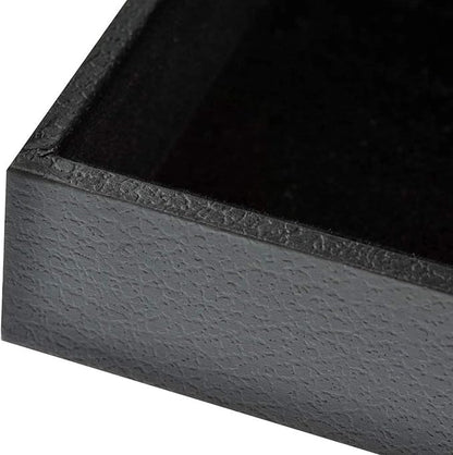 Black Velvet Stackable 100 Slot Ring Inserts Jewelry Tray Showcase Display - Image 4