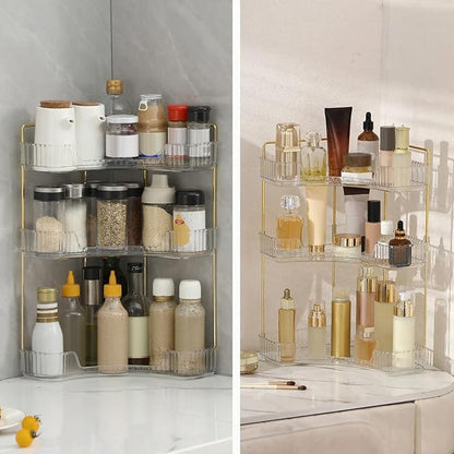 Corner Bathroom Countertop Organizer, Vanity Trays - Image 6