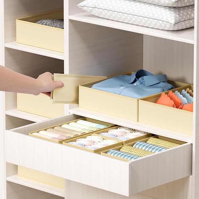 DIMJ Drawer Organizer Clothes - Image 5