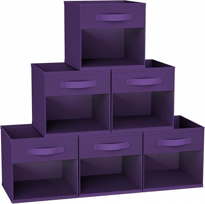 DIMJ Cube Bins, 12.2-Inch Storage Bins Cubes by DiMJ