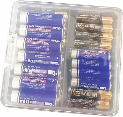 Battery Holder 100Pcs AA 3A Case Organizers Container Batteries Storage Box - Image 2
