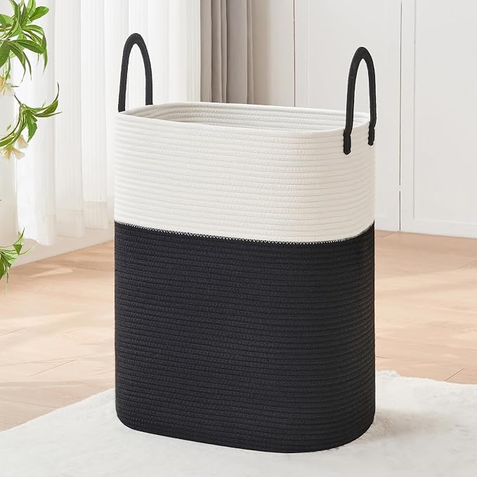 Laundry Basket with Handles by AINUOQI