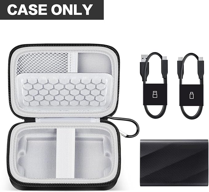 Carrying for Samsung T9/ T7/ T7 Shield Portable SSD 4TB 2TB 1TB, USB External - Image 2