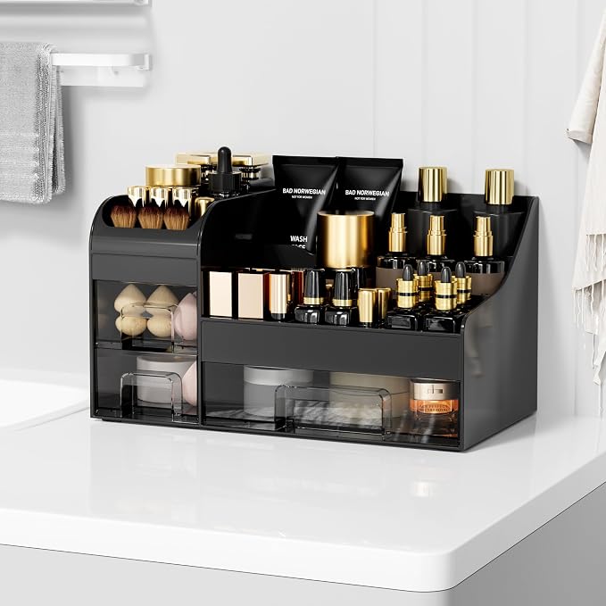 Extra Large Makeup Organizer for Vanity, Countertop Organizer - Image 2