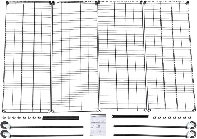4-Tier Storage Shelving Unit - Image 8