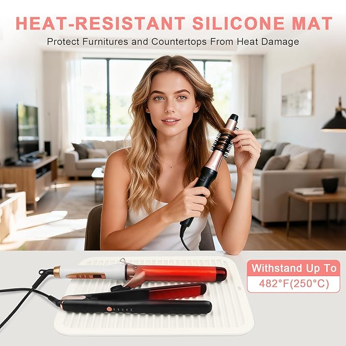 AMIJEAL Oversize Silicone Heat Resistant Mat - Image 2