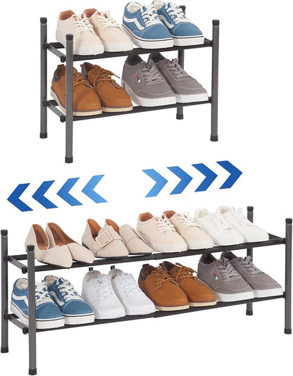 STORAGE MANIAC Expandable Shoe Rack by STORAGEMANIAC