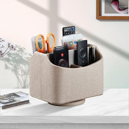Remote Control Holder, Swivel Desk Organizer and Decorations - Image 7