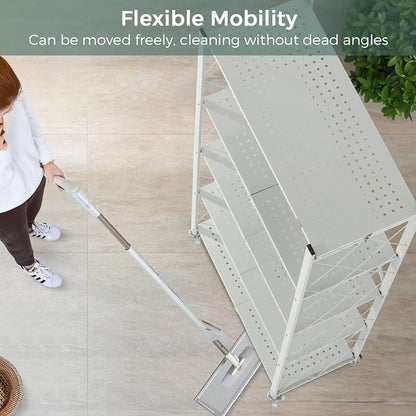 DEANIC 5 Tier Foldable Storage Shelves - Image 9