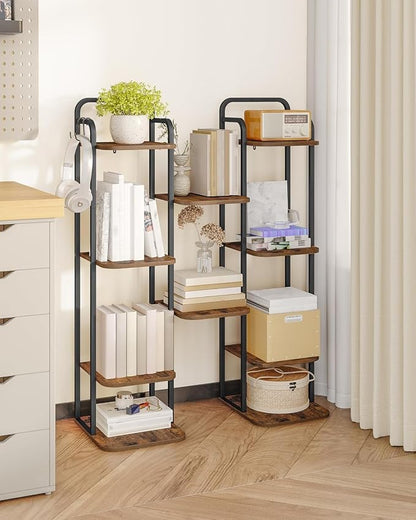 Hzuaneri 6 Tiers Vertical Shoe Rack, Narrow Shoe Tower, Tall Shoes Shelf - Image 6