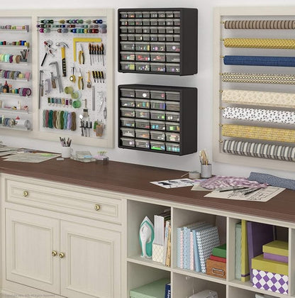 Akro-Mils 44-Drawer Plastic Drawer Storage Cabinet - Image 11