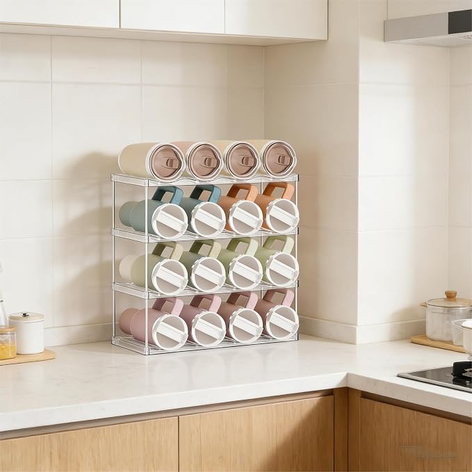 Yieach 4 Tier Waterbottle Organizer - Image 2