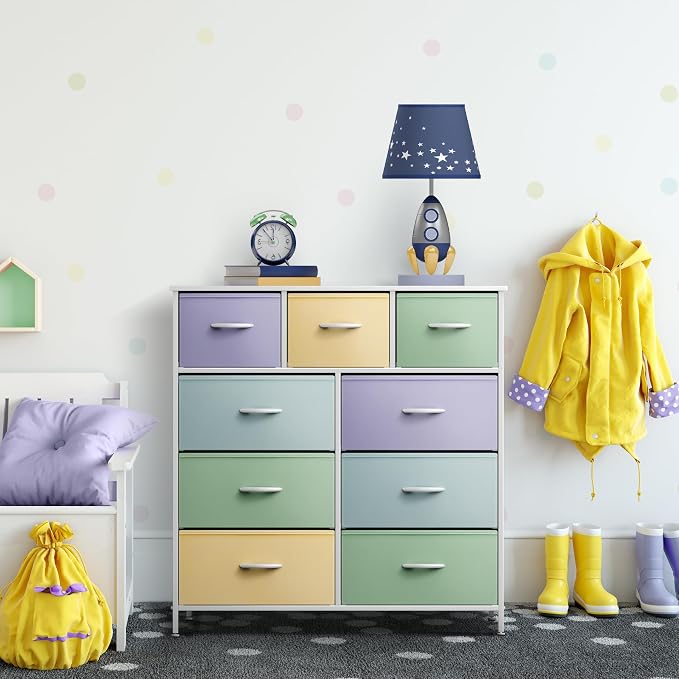 Sorbus Kids Dresser with 9 Drawers - Image 6