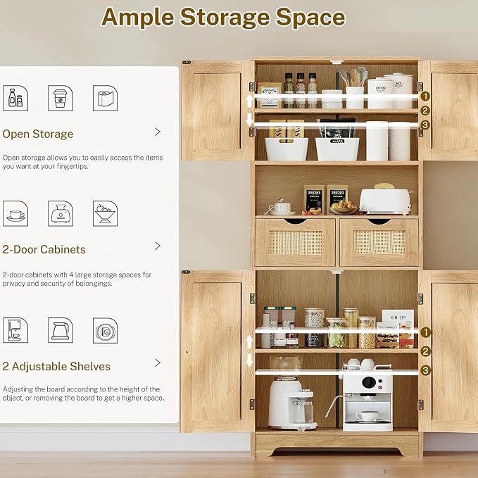 Iwell Tall Storage Cabinet - Image 4