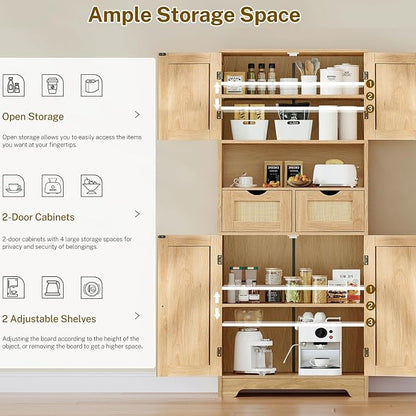 Iwell Tall Storage Cabinet - Image 4