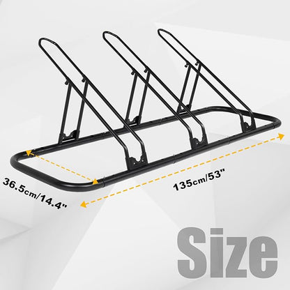 CyclingDeal Bicycle Floor Parking Rack Stand - Image 5