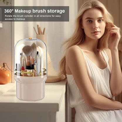 THE LIMIT 360 Degree Rotating Makeup Organizer Box, Dustproof Waterproof - Image 6