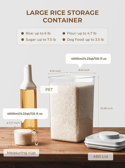 Large Airtight Food Storage Containers - Image 4