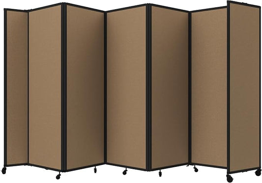 Versare Room Divider 360 Portable Wall Partition | Folding Panels | Large by VERSARE
