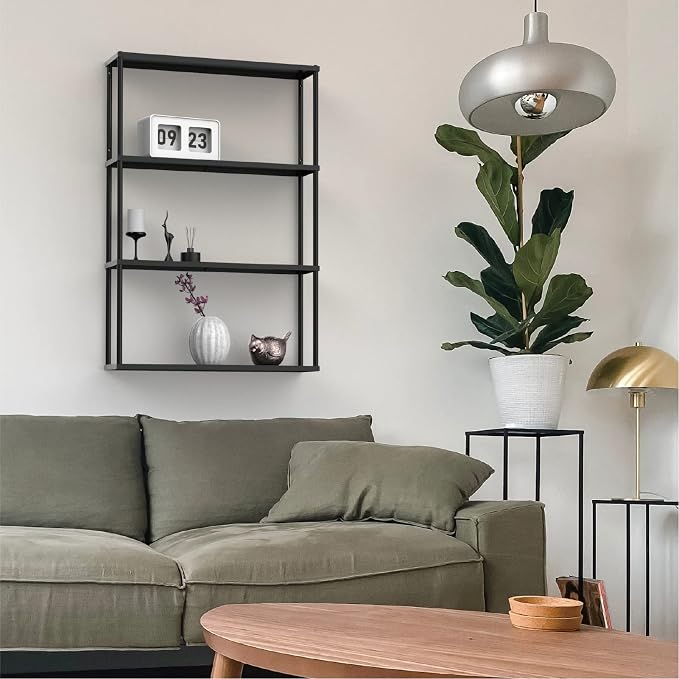 Mango Steam Wall-Mounted Steel Shelving Unit - Image 2