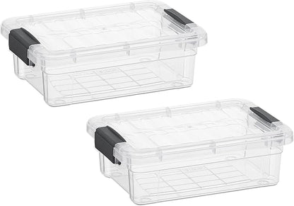 Superio Clear Storage Boxes by Superio
