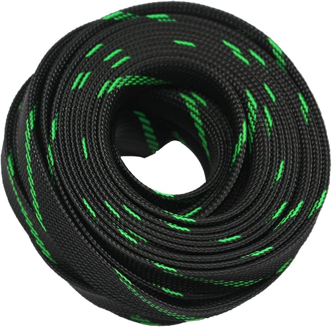 30ft PET Expandable Sleeving Wire Cable Sleeve by CBAZY