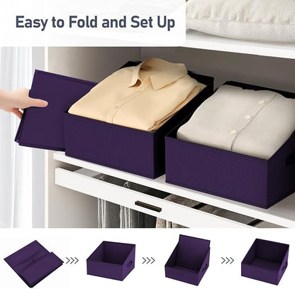 DIMJ Closet Storage Bins 10 Pack - Image 4