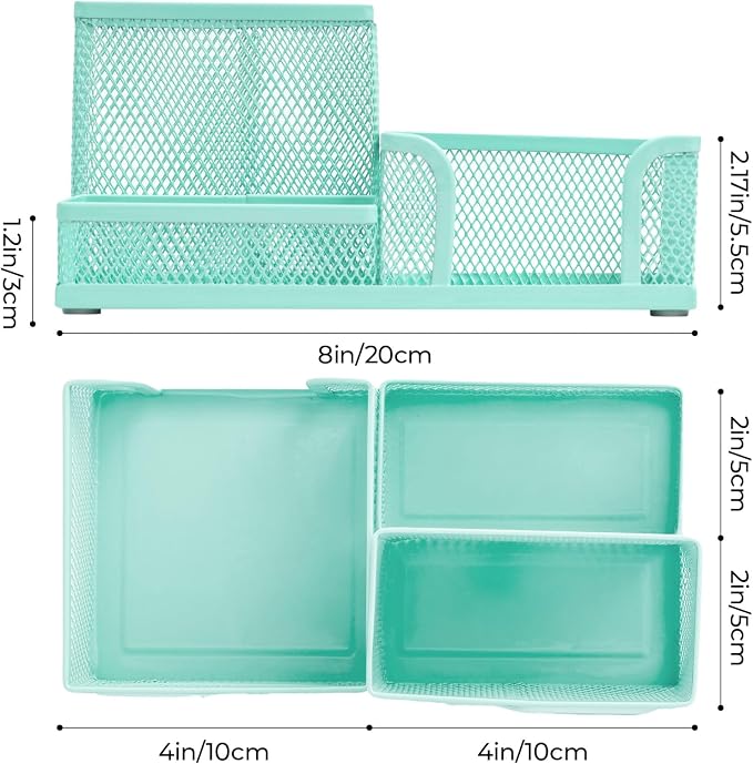 M&G Mesh Pen Holder Desk Organizers Pencil Holder - Image 2