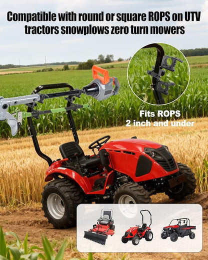 Tractor Tool Holder for ROPS, Compatible - Image 2