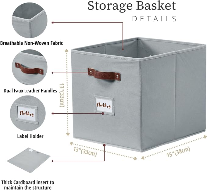 DECOMOMO Storage Bins, Storage Baskets - Image 3