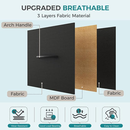 OLIXIS 5 Drawer Black Dresser for Bedroom, Closet Chest Organizer Furniture | - Image 6