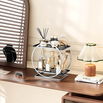 Bathroom Counter Organizer, 2-Tier Bathroom Organizers and Storage, Exquisite - Image 7