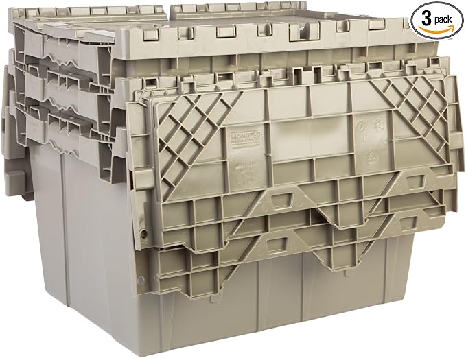 Hudson Exchange 21.9 x 15.2 x 12.8” Storage Tote Distribution Container by HudsonExchange