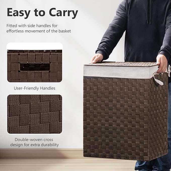 Foldable Laundry Hamper Basket - Image 3