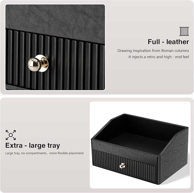 Vanity Organizer, Leather Skin Organizers - Image 5