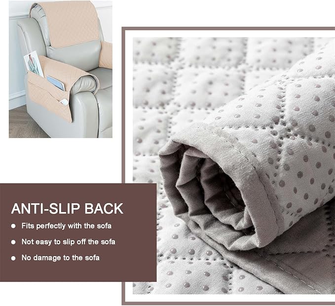 Waterproof Sofa Armrest Cover Headrest Cover - Image 4