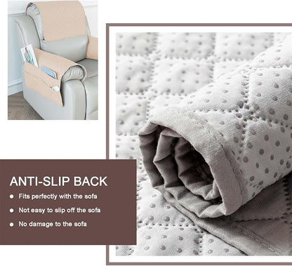 Waterproof Sofa Armrest Cover Headrest Cover - Image 4