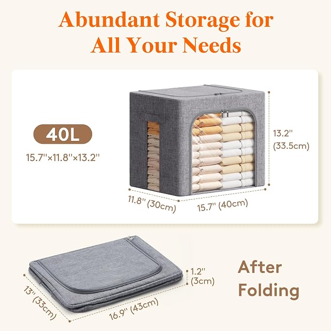 Lifewit Clothes Storage Bins - Image 4