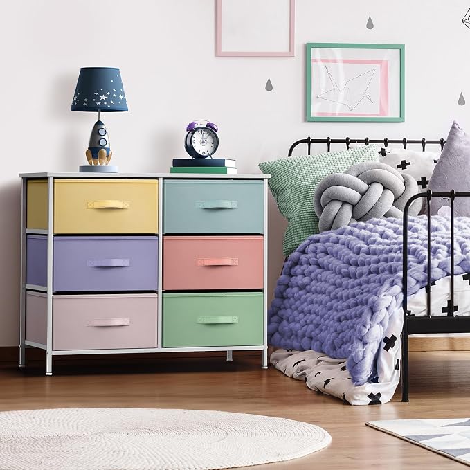 Sorbus Dresser with 6 Drawers - Image 2