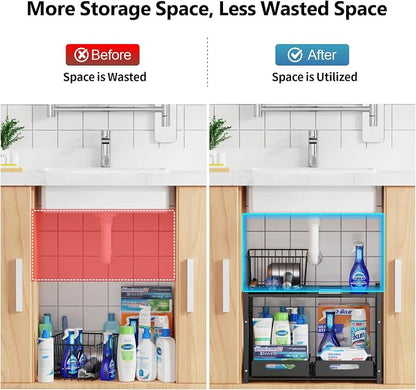 iSPECLE Extendable Under Sink Organizer - Image 2