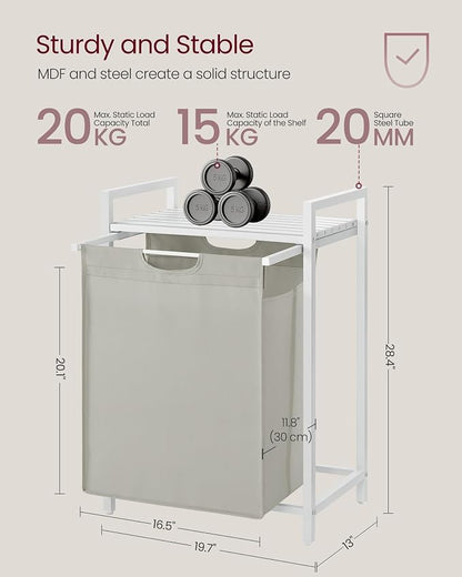 VASAGLE Laundry Hamper, Laundry Basket, Laundry Sorter - Image 6