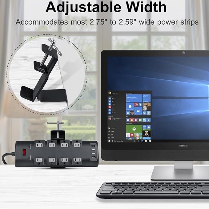 Desk Clamp for Power Strip - Image 4