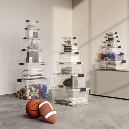 Superio Clear Plastic Storage Bin - Image 6