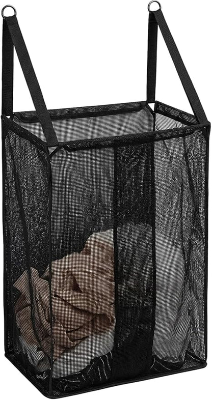 ALYER Wall Hanging Mesh Laundry Hamper, Poolside Toy Storage Baskets by ALYER