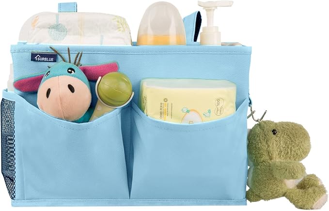 Surblue Bedside Caddy Hanging Organizer Bedside Storage Bag - Image 4