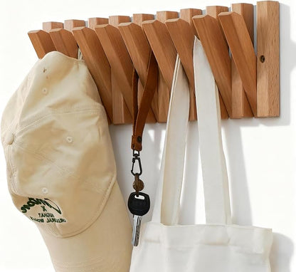 Coat & Hat Hooks Wall Mount by Unknown