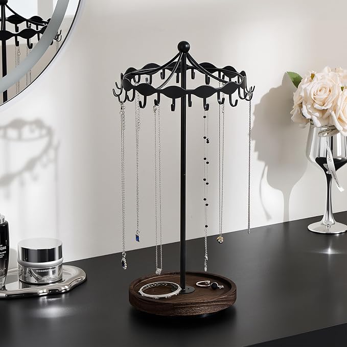 Lolalet Rotating Necklace Holder Stand - Image 7
